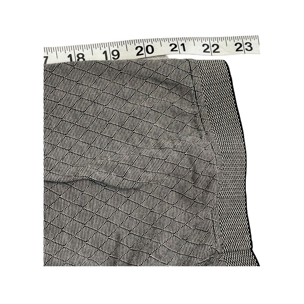 G.H. Bass & Co. Polo Shirt Men's Large Gray Argyle Cotton Short Sleeve Collared - Picture 6 of 6